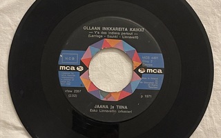 Jaana Ja Tiina – Mustan Kissan Tango (7")