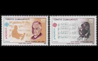 Turkki 2706-7 ** Europa (1985)