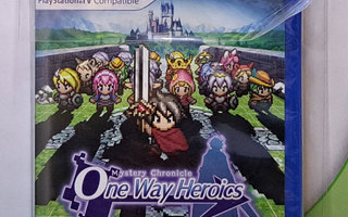 One Way Heroics (LRG-21) (NIB) PSVita (Käytetty)