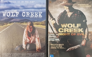 Wolf Creek -leffat 1 ja 2 -DVD