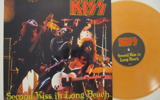 Kiss Second Kiss In Long Beach värivinyyli LP