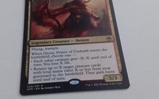 orcus, prince of undeath / mtg / magic the gathering