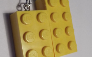 Leikkisät Lego-korvakorut rohkealle, uudet