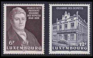Luxemburg 1183-4 ** Edustajainhuone (1987)