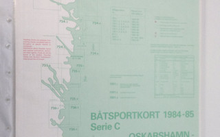 Båtsportkort 1984-85 Serie C Oskarshamn - Trosa- Landsort