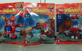 LEGO Mixels 41563, 41564, 41565 Splasho, Aquad ja Hydro