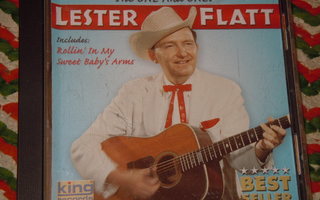 CD - LESTER FLATT - The One And Only  - 2001 bluegrass EX