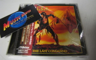 W.A.S.P. - LAST COMMAND - JAPANI PAINOS CD
