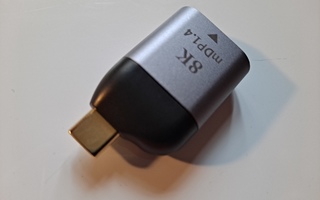 USB-C to Mini DP DisplayPort Adapteri 8K USB 3.1