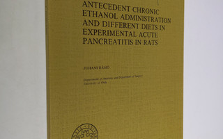 Antecedent chronic ethanol administration and different d...