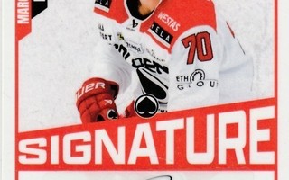 2023/24 Cardset Signature Marcus Davidsson , Ässät