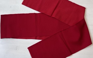 Kansallispukujen liivi- / hame- ja taskukangas punainen 2