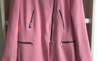 Zara vaaleanpunainen takki L
