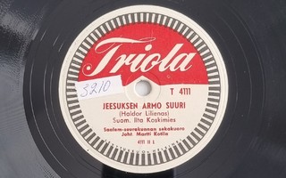 Savikiekko 1953 - Saalem seurakunnan kuoro - Triola T 4111