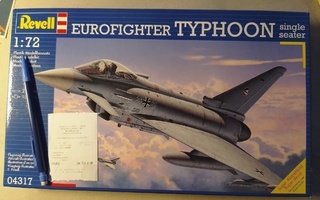Eurofighter Typhoon pienoismalli 1/72