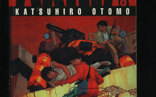 AKIRA : 8 Katsuhiro Otomo nid LUKEMATON UUSI-