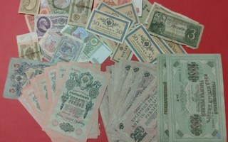 Venäjä, Russia, yli 60 seteliä. (KD12)