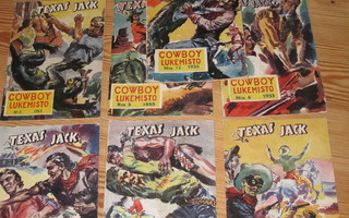 Texas Jack 1955 7 kpl