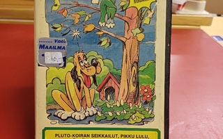Se on nyt piirrettyjä - Pluto-koiran seikkailut, ym. VHS