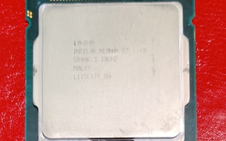 Intel Xeon E3 1240 3,3GHz prosessori LGA 1155