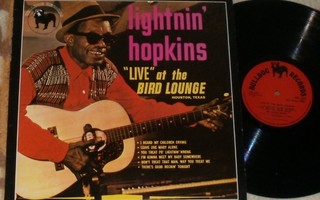 LIGHTNIN' HOPKINS ~ Live At The Bird Lounge ~ LP