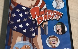American Dad!: Osa 2 (3DVD) satiirinen piirrossarja (UUSI)