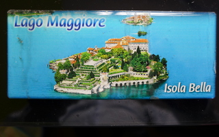 Järvi Maggiore Italia magneetti jääkaapin oveen
