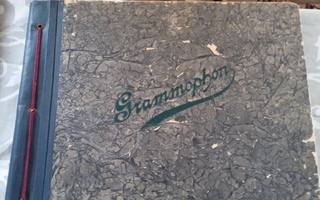 GRAMOFOONI-LEVYJEN SÄILYTYSKANSIO 12 " LEVYILLE