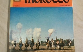 Marokko kuvateos / matkailuopas 80-luvulta