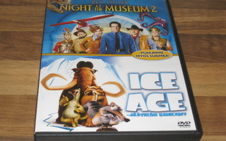 Night at the Museum 2 & Ice Age dvd