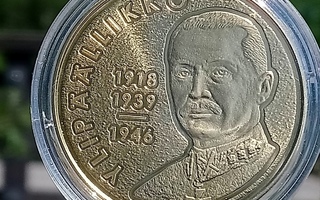 C.G.E.Mannerheim Kuvalla mitali Kapselissa. Halkaisija - 37