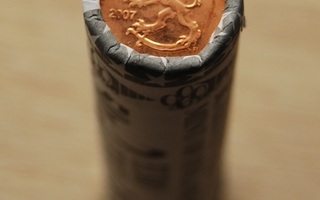 Suomen rahapaja Rulla 50 x 2 cent 2007,UNC