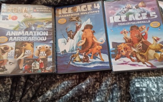 Ice age 1-5 + Horton ja robots