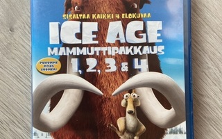 Ice Age - Mammuttipakkaus 1-4 (Blu-ray)