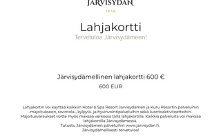 Järvisydän lahjakortti 292e