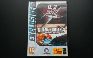 PC DVD: IL-2 Sturmovik:1946 + Silent Hunter 4 - Wolves Of Th