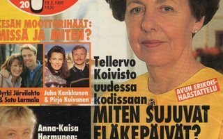 Apu n:o 20 1995 Tellervo Koivisto. Riitta Havukainen & Eppu.