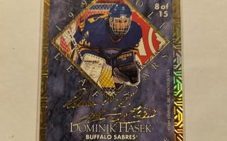 LEAF 1995-95 Gold Leaf Stars Hasek/Brodeaur