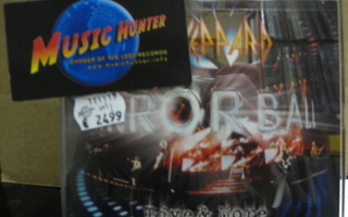 DEF LEPPARD - MIRROR BALL UUSI 2CD+DVD + tarjous muutama