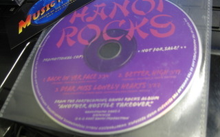 HANOI ROCKS - BACK IN YER FACE PROMO CDS+