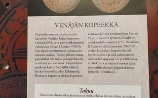 Keisarinna II Suuren viisi kopeekkaa ja kirjanen