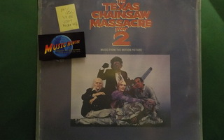 OST: THE TEXAS CHAINSAW MASSACRE PART 2 M-/EX- UK -86 LP