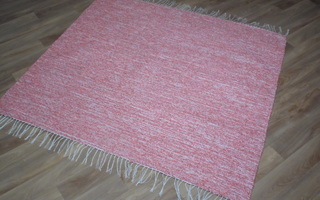 Uusi vaaleanpunainen matto 120x130cm