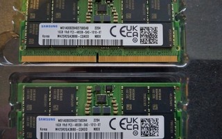 Samsung 32GB (2x16GB) DDR5 4800MHz SODIMM