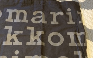 MARIMEKKO LOGOKASSI MUSTA/HARMAA