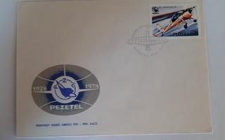FDC Lentokonetehdas Pezetel Puola 1978 n °2