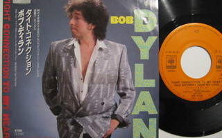 Bob Dylan Tight Connection To My Heart 7" sinkku Japani