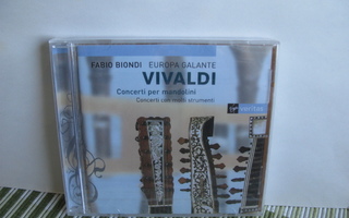 Vivaldi:Concerto per mandolini-Biondi-Europa Galante cd(new)