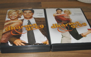 Dharma & Greg Dvd kaudet 1 - 2 (6 x disc)