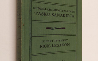 Knut Cannelin : Suomalais-ruotsalainen taskusanakirja = F...